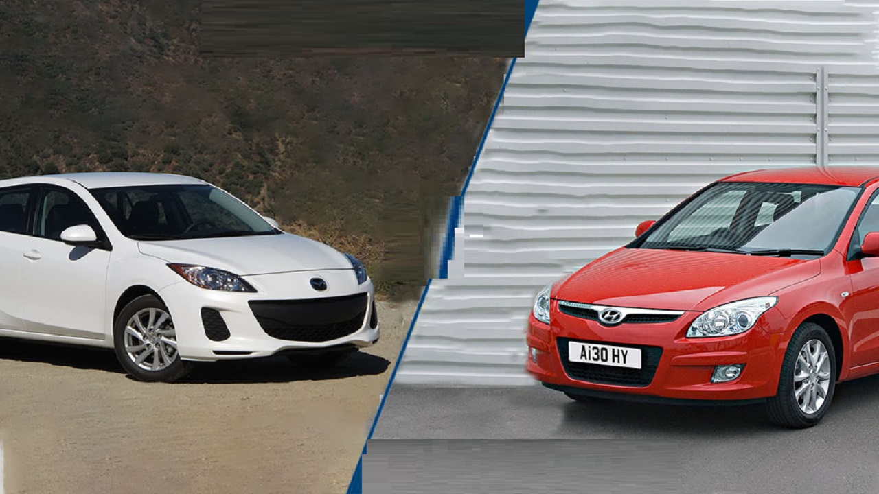 مقایسه هیوندای i30 با مزدا 3 هاچ‌بک