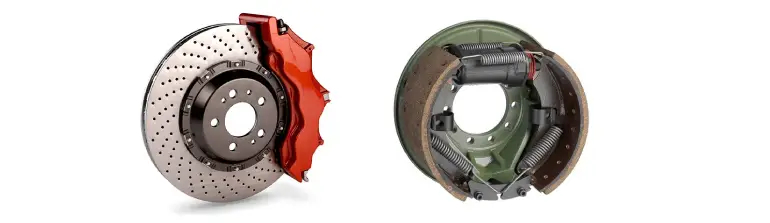 تفاوت ترمز دیسکی با ترمز کاسه‌ ای