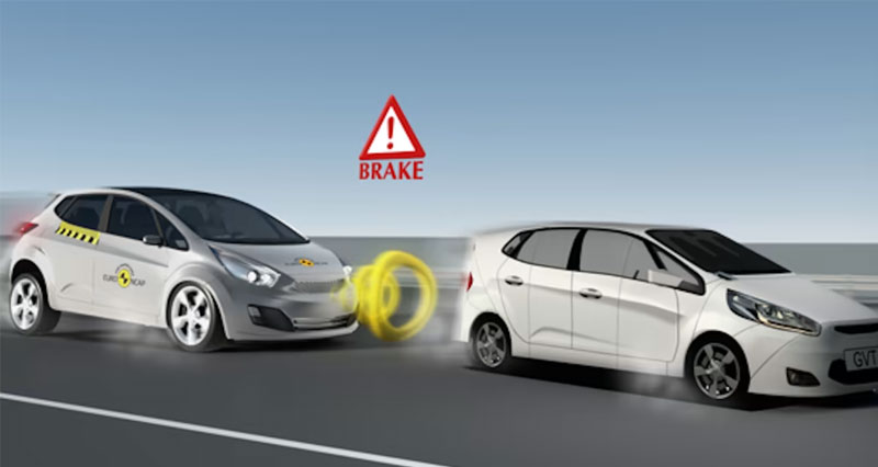 ترمز اضطراری خودکار یا سیستم ترمز AEB چیست؟